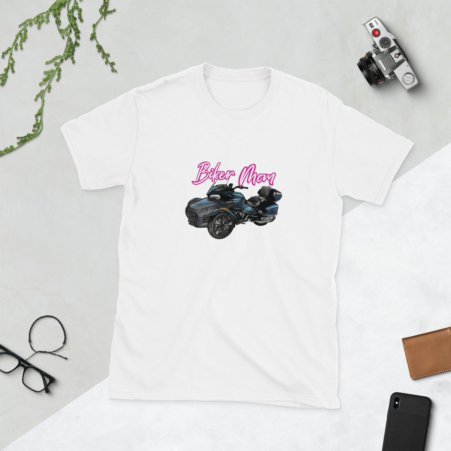 Biker Mom Spyder Edition Unisex T-Shirt - Miz.Behavin&